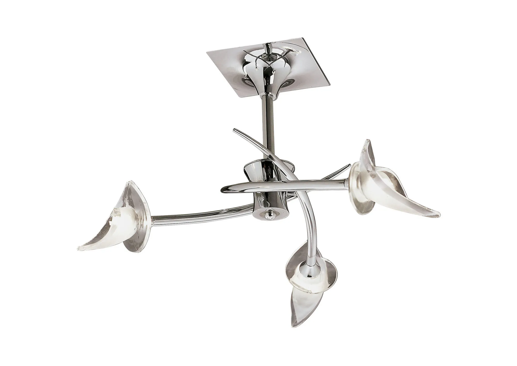 M0306  Flavia Semi Flush 3 Light